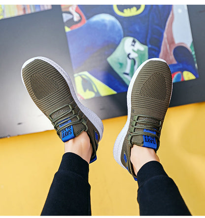 Vera | Sneakers Armygrøn Mesh Letvægt Åndbar til Kvinder
