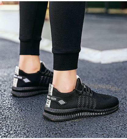 Vera | Sneakers Armygrøn Mesh Letvægt Åndbar til Kvinder