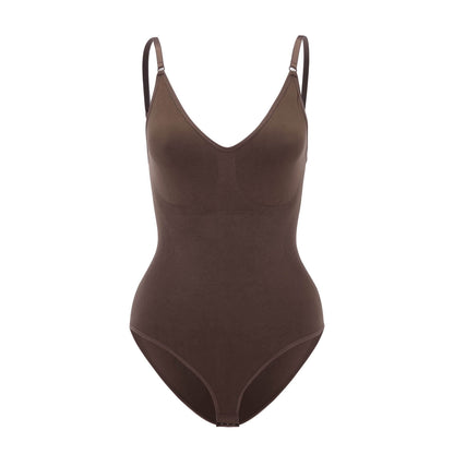 Ségolène | Bodysuit Beige Shapewear Smal Ryg Løftende til Kvinder