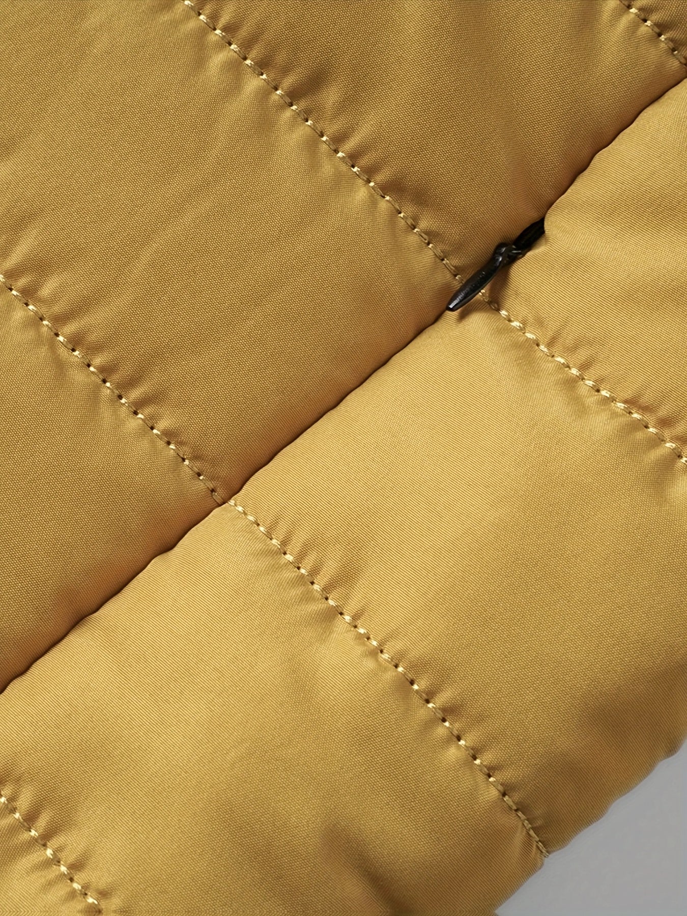 Bertram | Puffer-Jakke Sennepsgul Quiltet Letvægt til Mænd