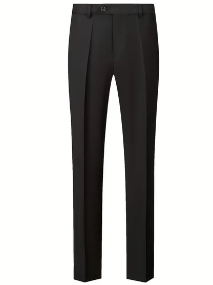 Frederik | Tre-Delt Jakkesæt Cremefarvet Slim Fit Vest til Mænd
