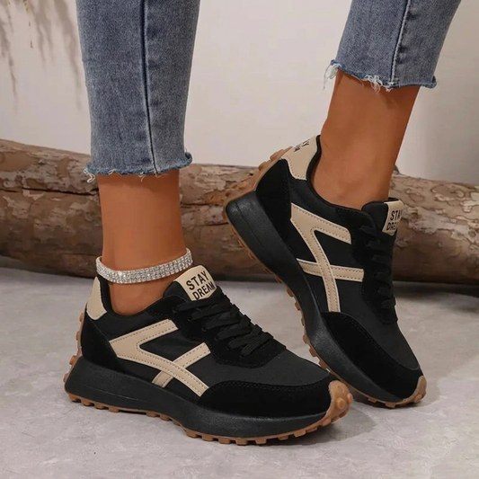 Jonna | Retro Lace-Up Sneakers for Women