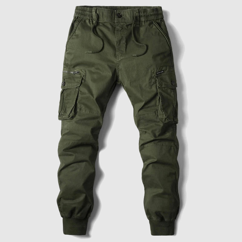 Storm | Herrebukser Khaki Bomuld Cargo Joggers til Mænd