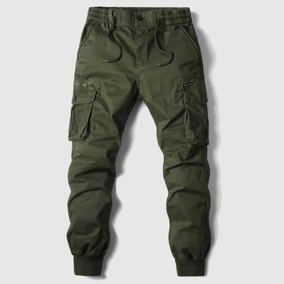 Storm | Herrebukser Khaki Bomuld Cargo Joggers til Mænd