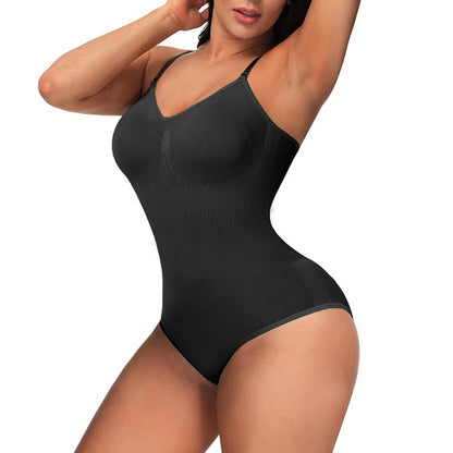 Ségolène | Bodysuit Beige Shapewear Smal Ryg Løftende til Kvinder