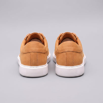 Adam | Sneakers Gråbrun Ruskind Lav Snøre til Mænd