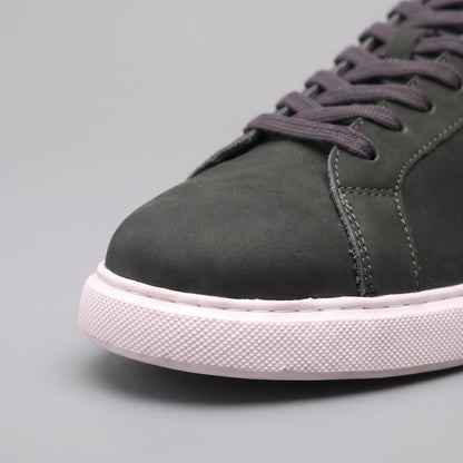 Adam | Sneakers Gråbrun Ruskind Lav Snøre til Mænd