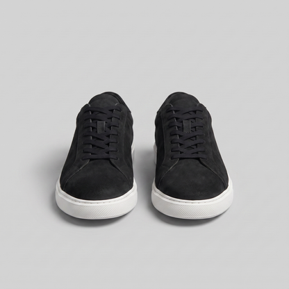 Adam | Sneakers Gråbrun Ruskind Lav Snøre til Mænd
