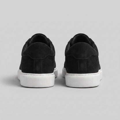 Adam | Sneakers Gråbrun Ruskind Lav Snøre til Mænd