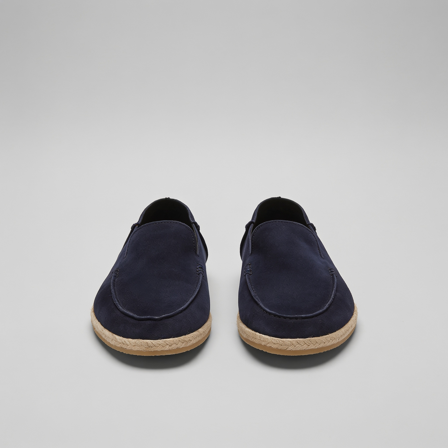 Carl | Loafers Sort Ruskind Espadrille Slip-On til Mænd